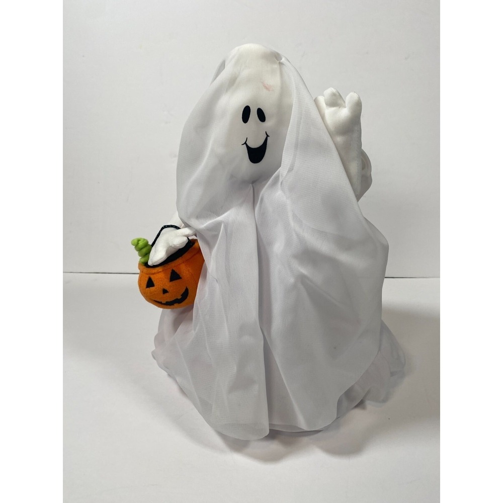 Hallmark Halloween Dancing Ghost Animated Figure Dances Sings I Want Candy VTG